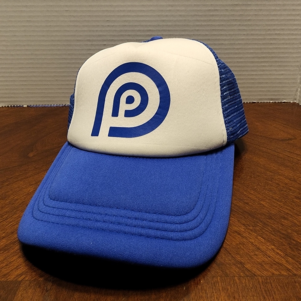 Vintage blue trucker Hat Snapback Trucker Cap